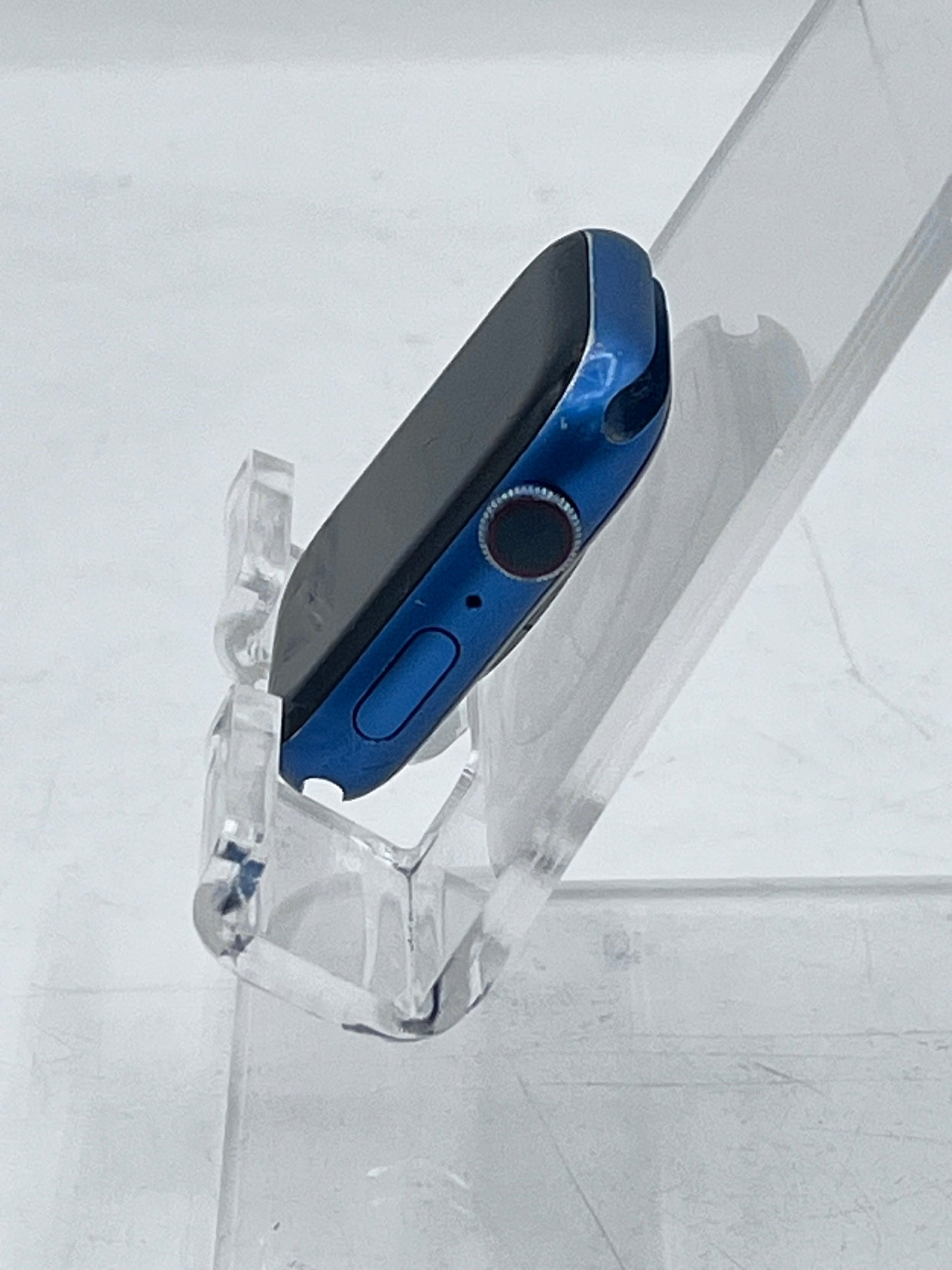 Unlocked Apple Watch Series 7 45mm Blue Aluminum A2477 MKJA3LL/A