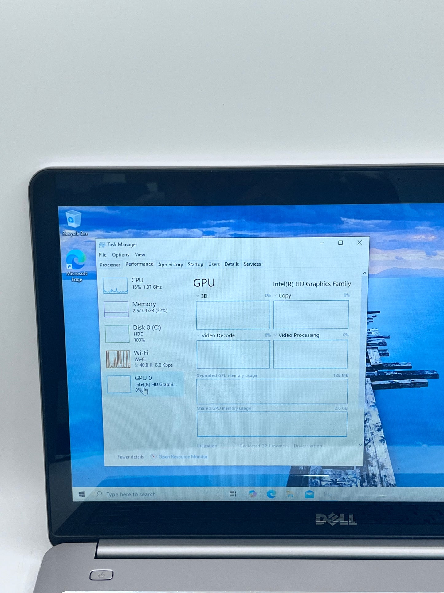 Dell Inspiron 15 7000 Series 7537 Laptop  Core i7 8GB  1TB - Silver