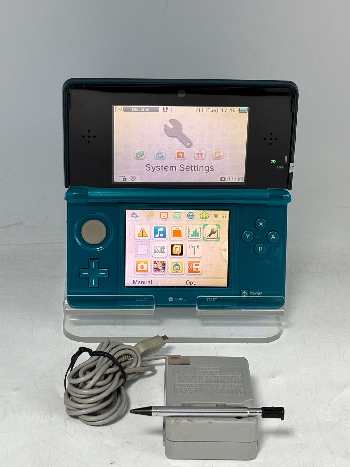 Nintendo 3DS CTR-001, 2011 (Blue)