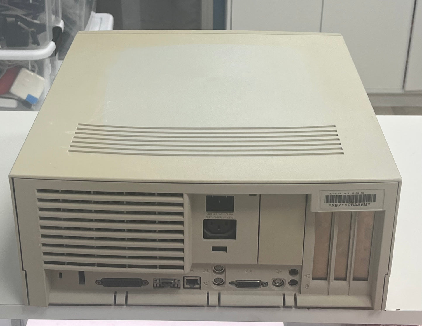 Apple Power Macintosh 7300/180 Desktop Computer - Broken (For Parts Only) w/ Keyboard & Mouse