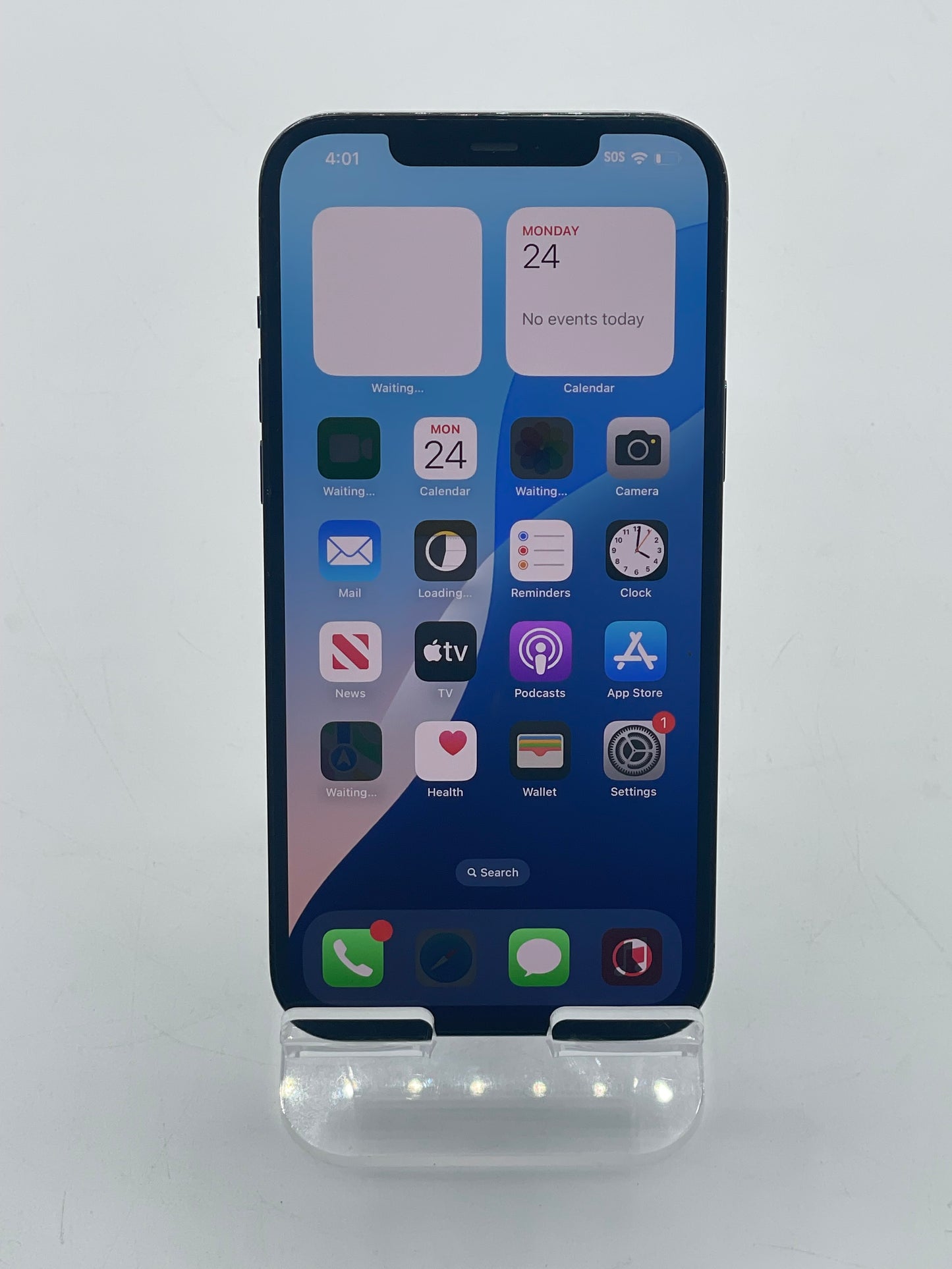 Unlocked Apple iPhone 12 Pro Max 6.7" 256GB Blue A2342 MG9X3LL/A 87% Battery