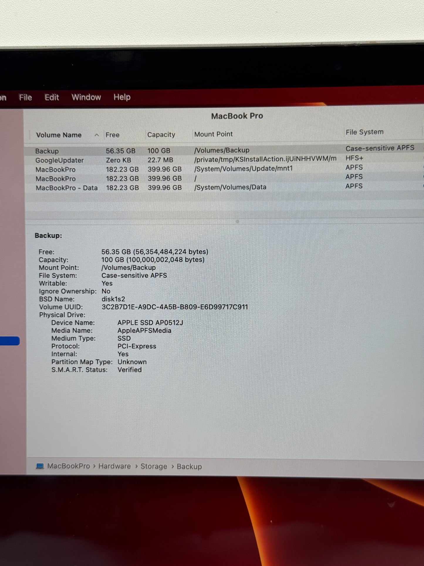 2017 Apple MacBook Pro 13" i5 16GB 512GB A1708 MPXW2LL/A Space Grey 122 Cycle Count