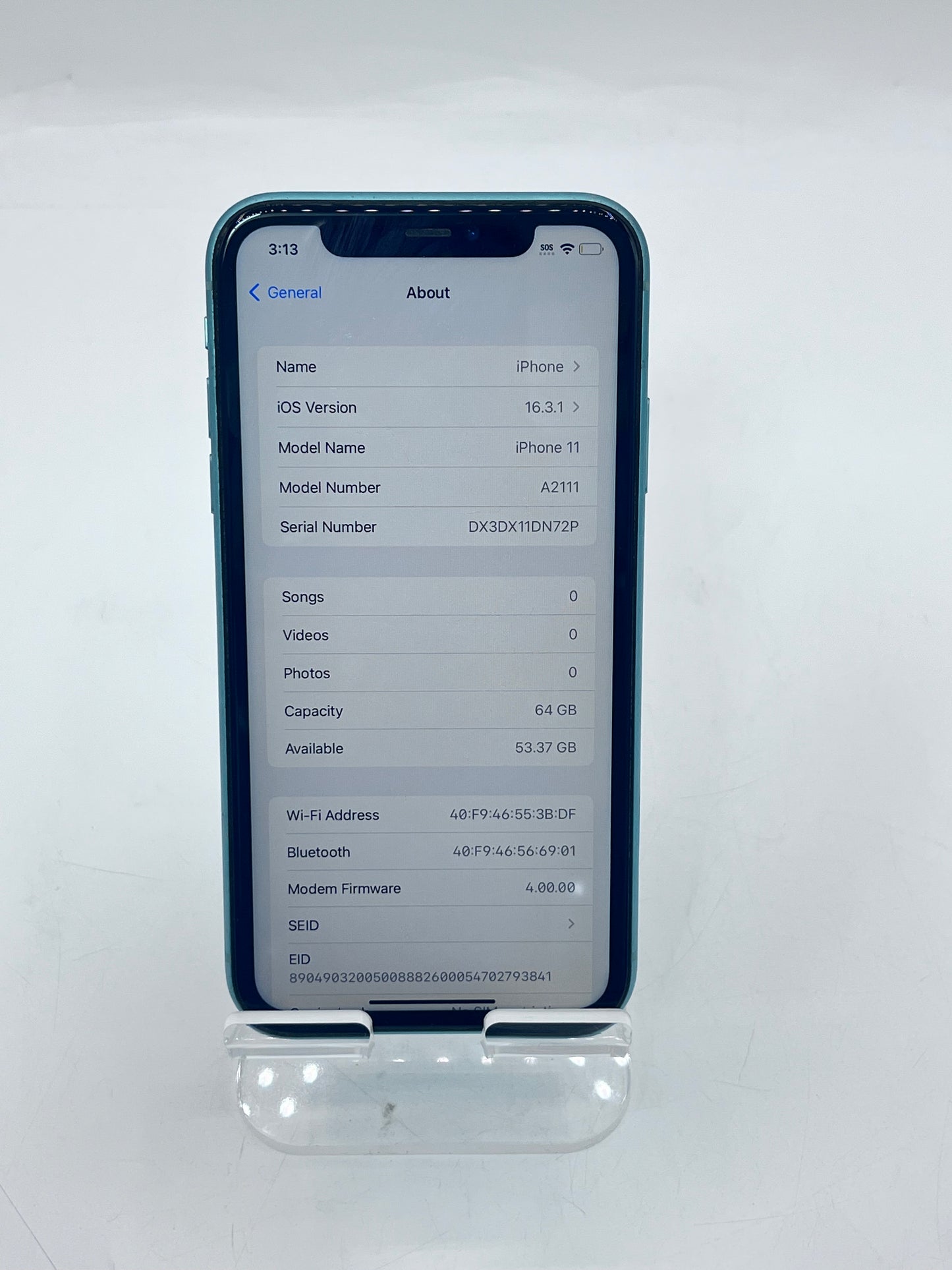 Unlocked Apple iPhone 11 MHC93LL/A A2111 6.1" 64GB - Green