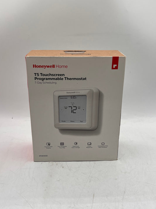 HONEYWELL HOME T5 Touchscreen Programmable Thermostat White