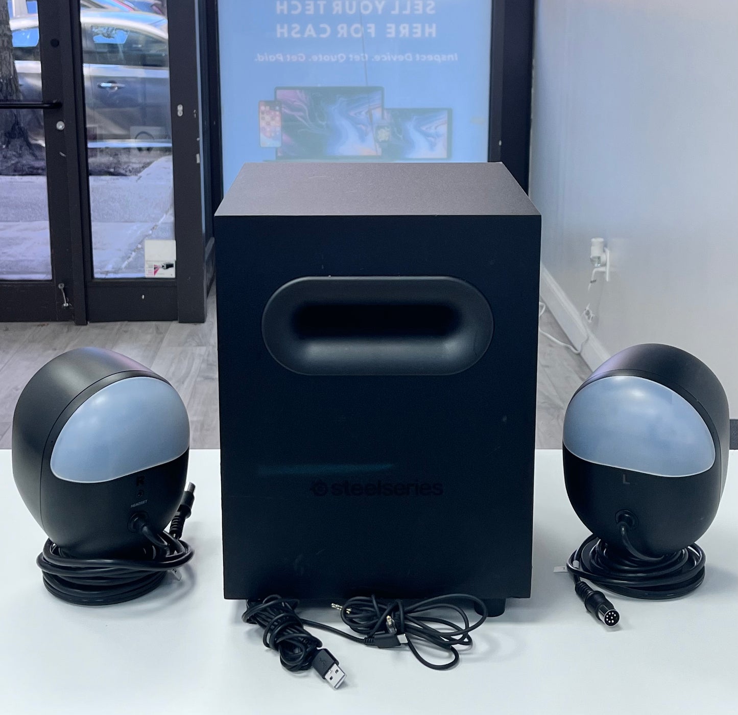 SteelSeries Arena 7 RGB Speakers - Black