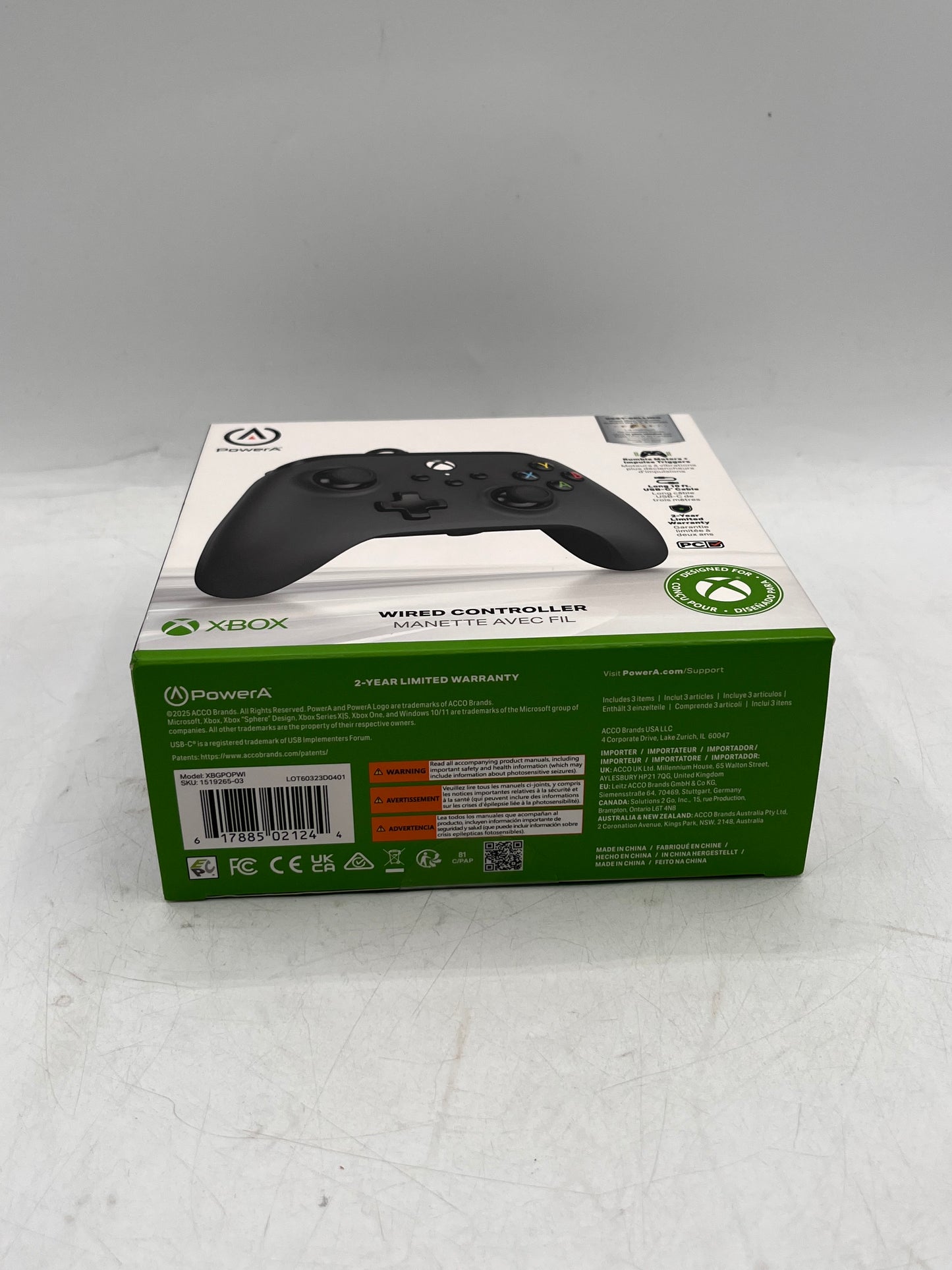 PowerA Xbox Wired Game Controller - Black