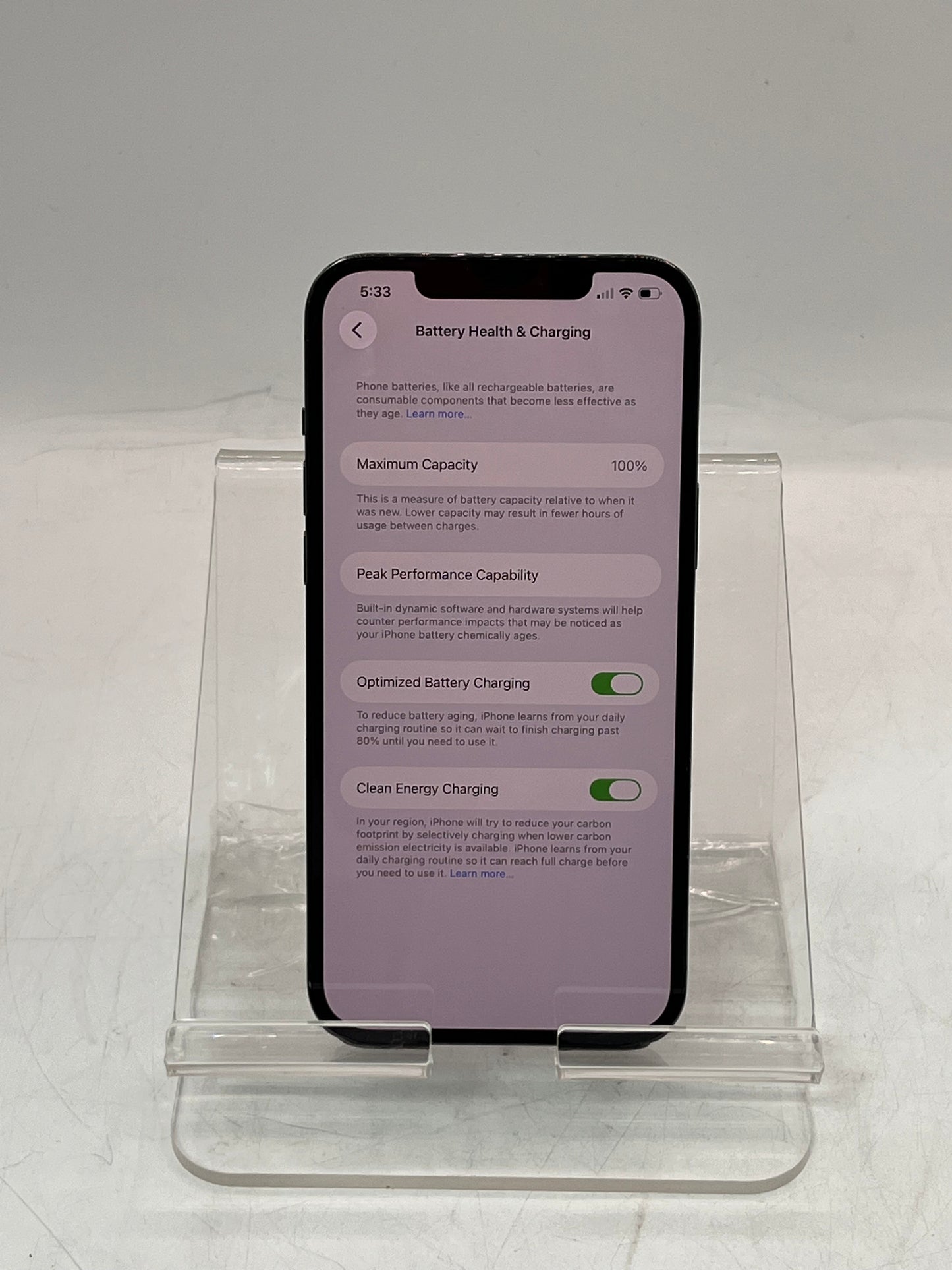 Unlocked Apple iPhone 12 Pro Max 512GB A2342 NG9K3LL/A Black