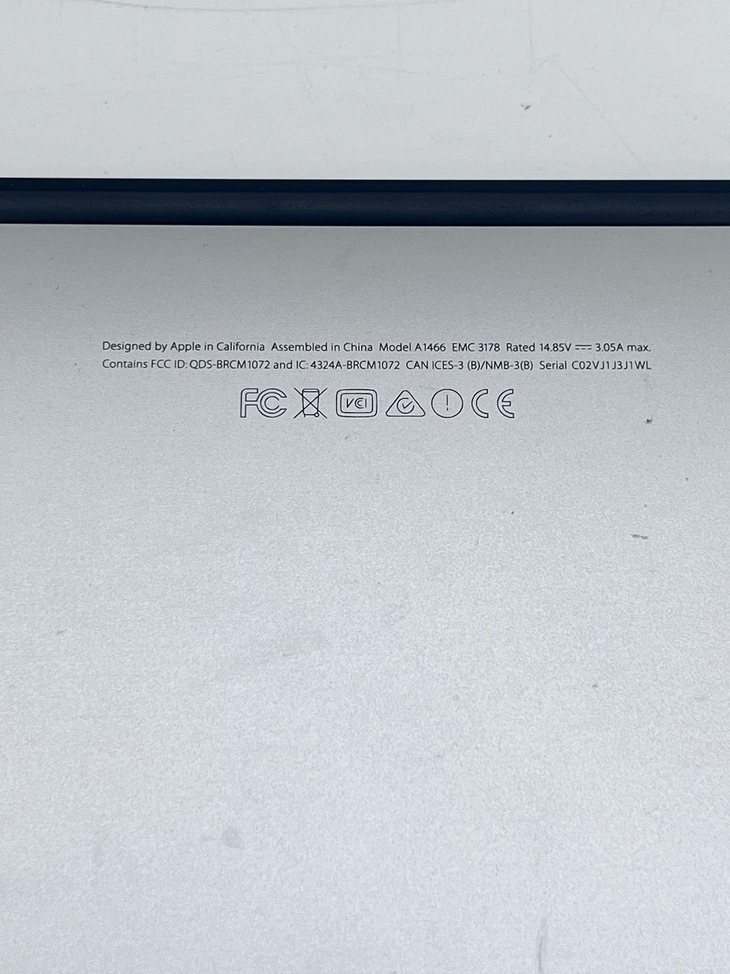 Apple Macbook Air 13" A1466 2017 256GB Core i5 Silver