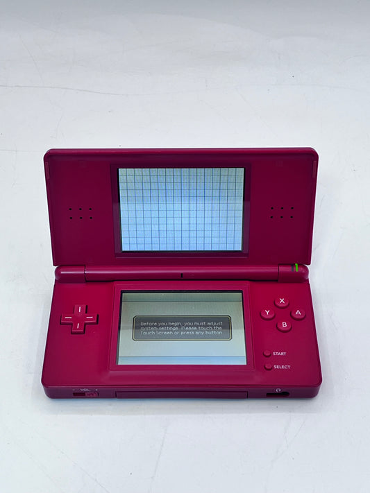 Nintendo DS Lite 2006  USG-001 Video Game Console - Red
