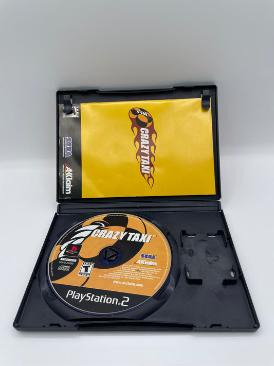 Playstation 2 Crazy Taxi Video Game - Used with Box - Free Shipping