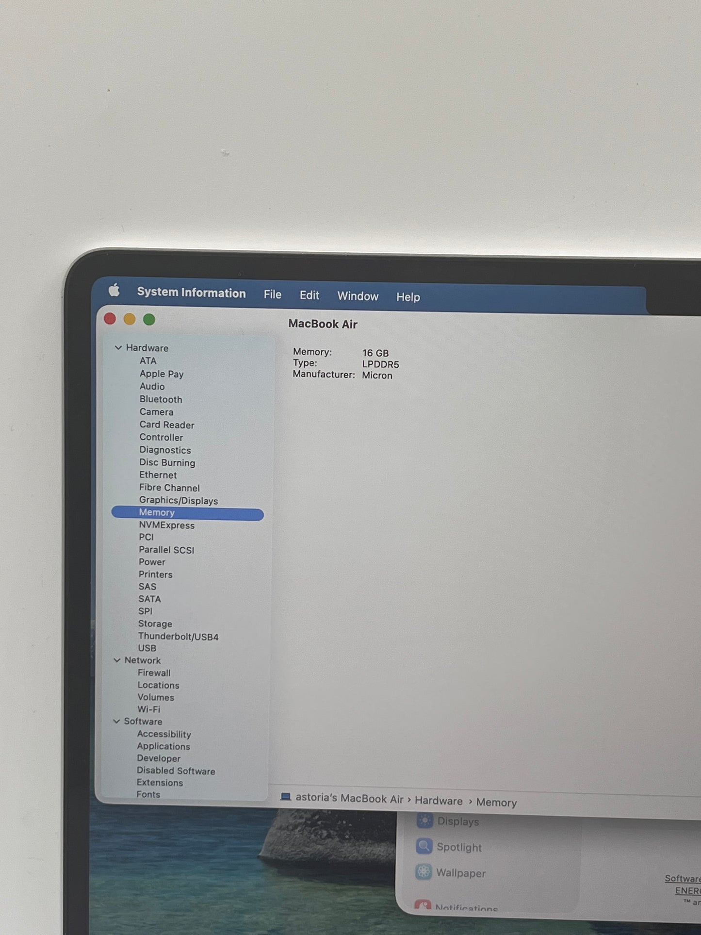 2025 Apple MacBook Air 13" M4 16GB 256GB A3240 MW0W3LL/A  Silver Free Shipping