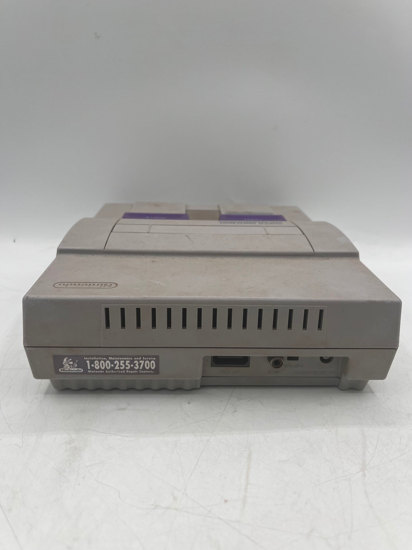 Nintendo Super NES (SNS-001) 1991 Video Game System - White