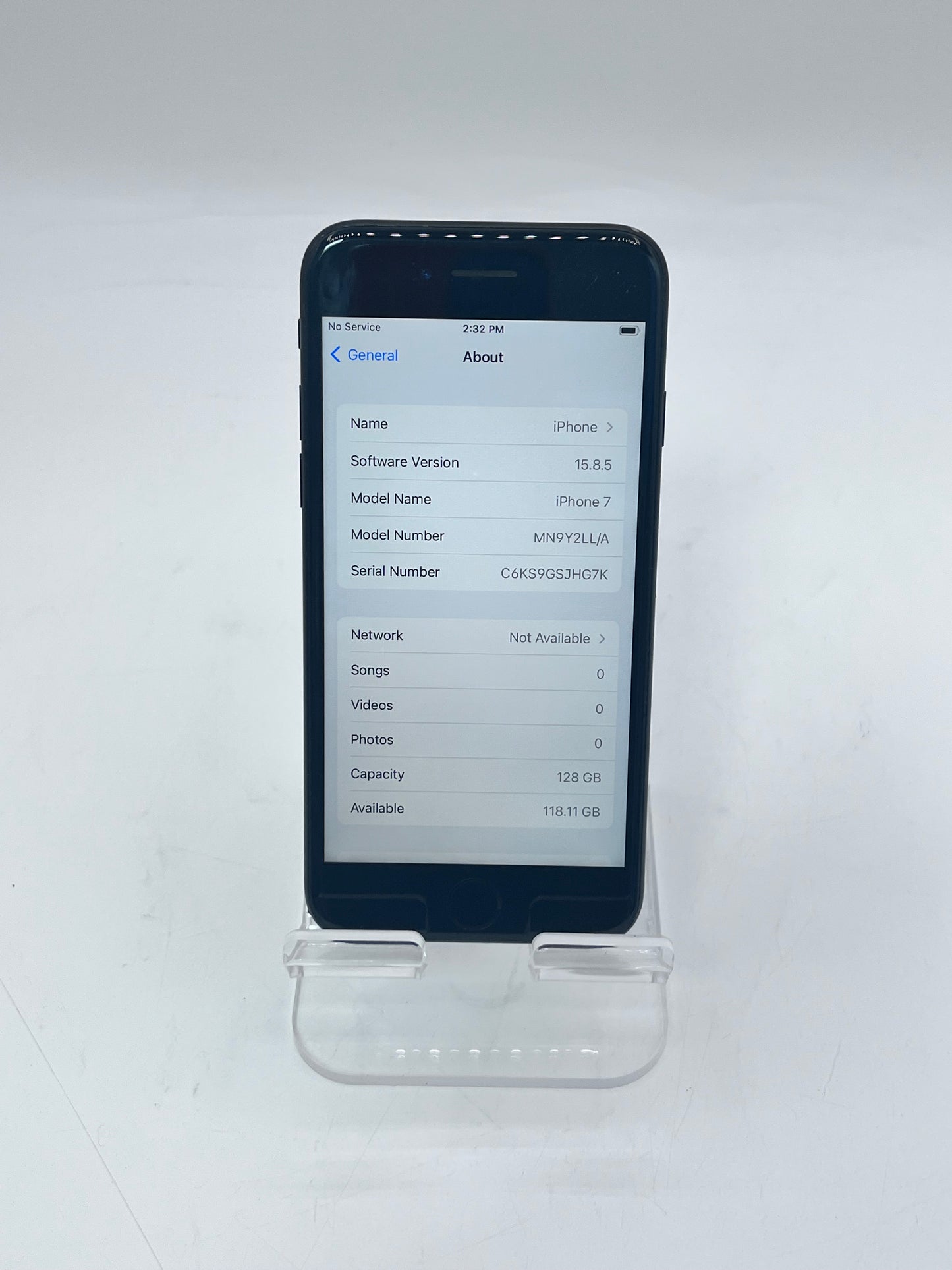 Unlocked Apple iPhone 7 MN9Y2LL/A A1778 4.7" 128GB - Black
