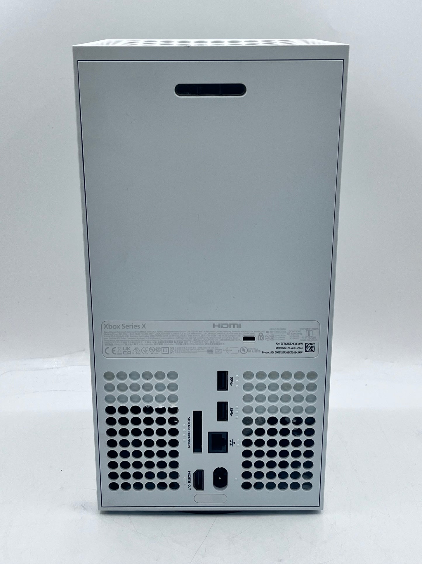 Microsoft Xbox Series X 1882 White All Digital 1TB Gaming Console W/Controller