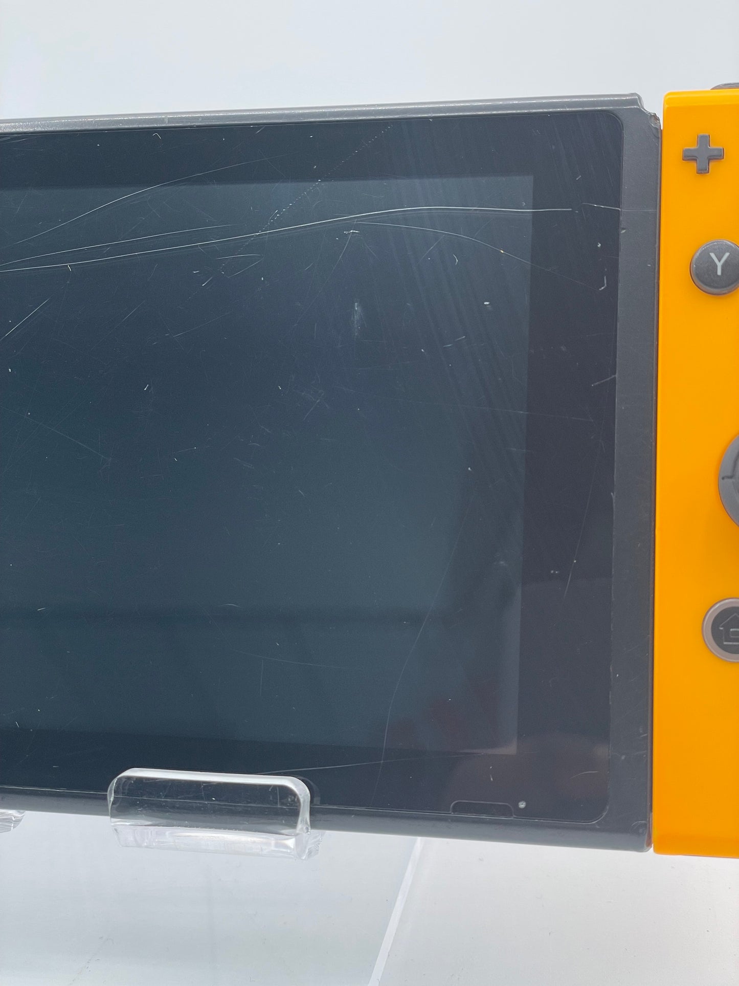 Nintendo Switch HAC-001 Handheld Video Game Console + Purple & Orange Joy-Cons