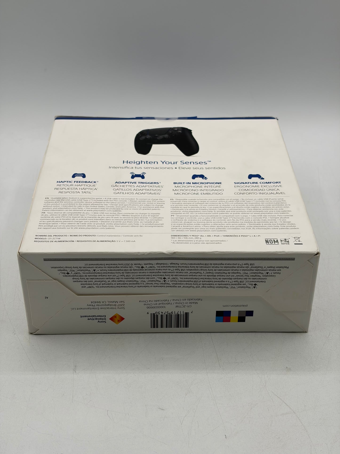 Sony PS5 CFI-ZCT1W DualSense Wireless Controller Midnight Black BRAND NEW SEALED