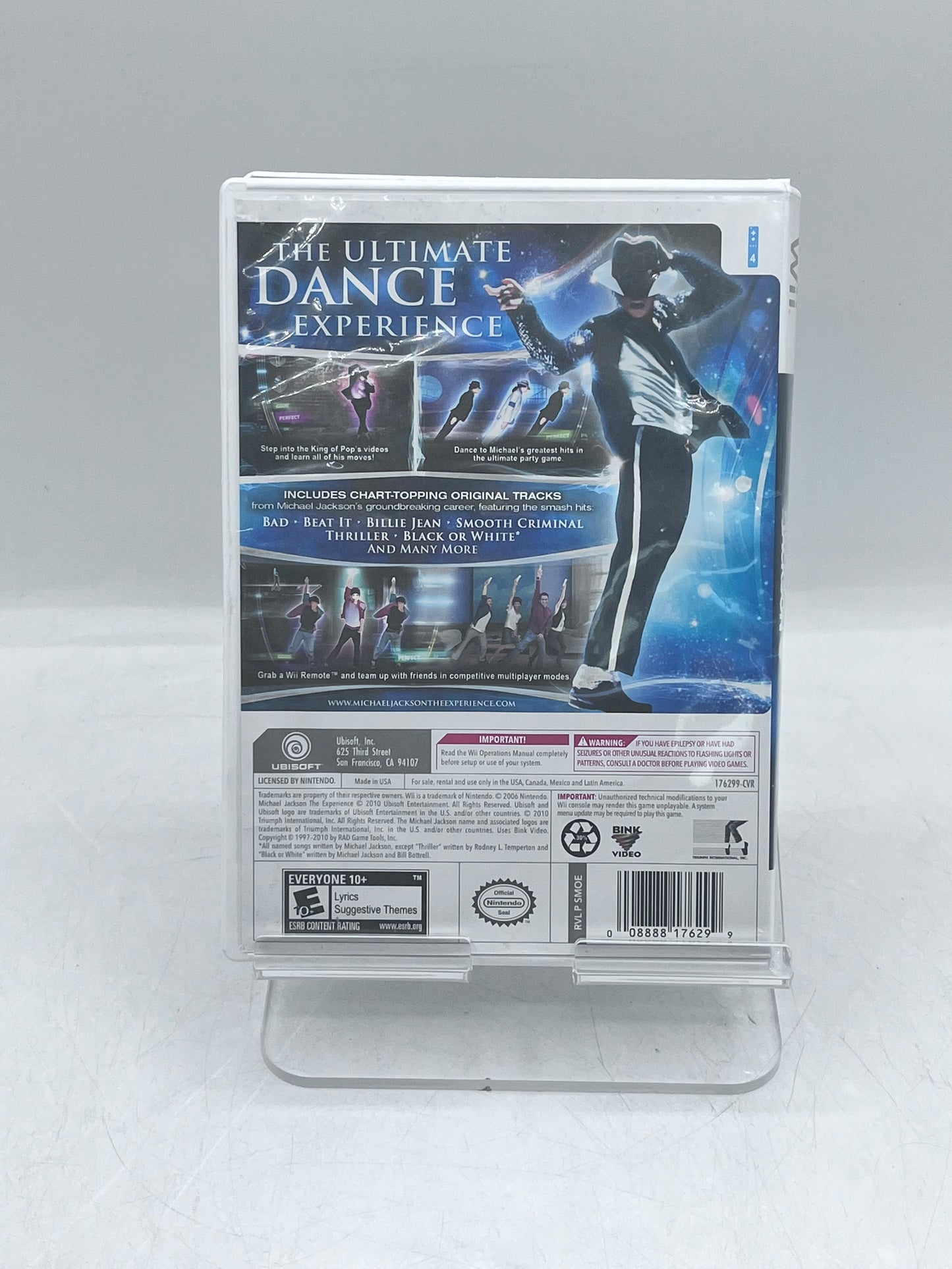 Michael Jackson: The Experience  Wii Video Game