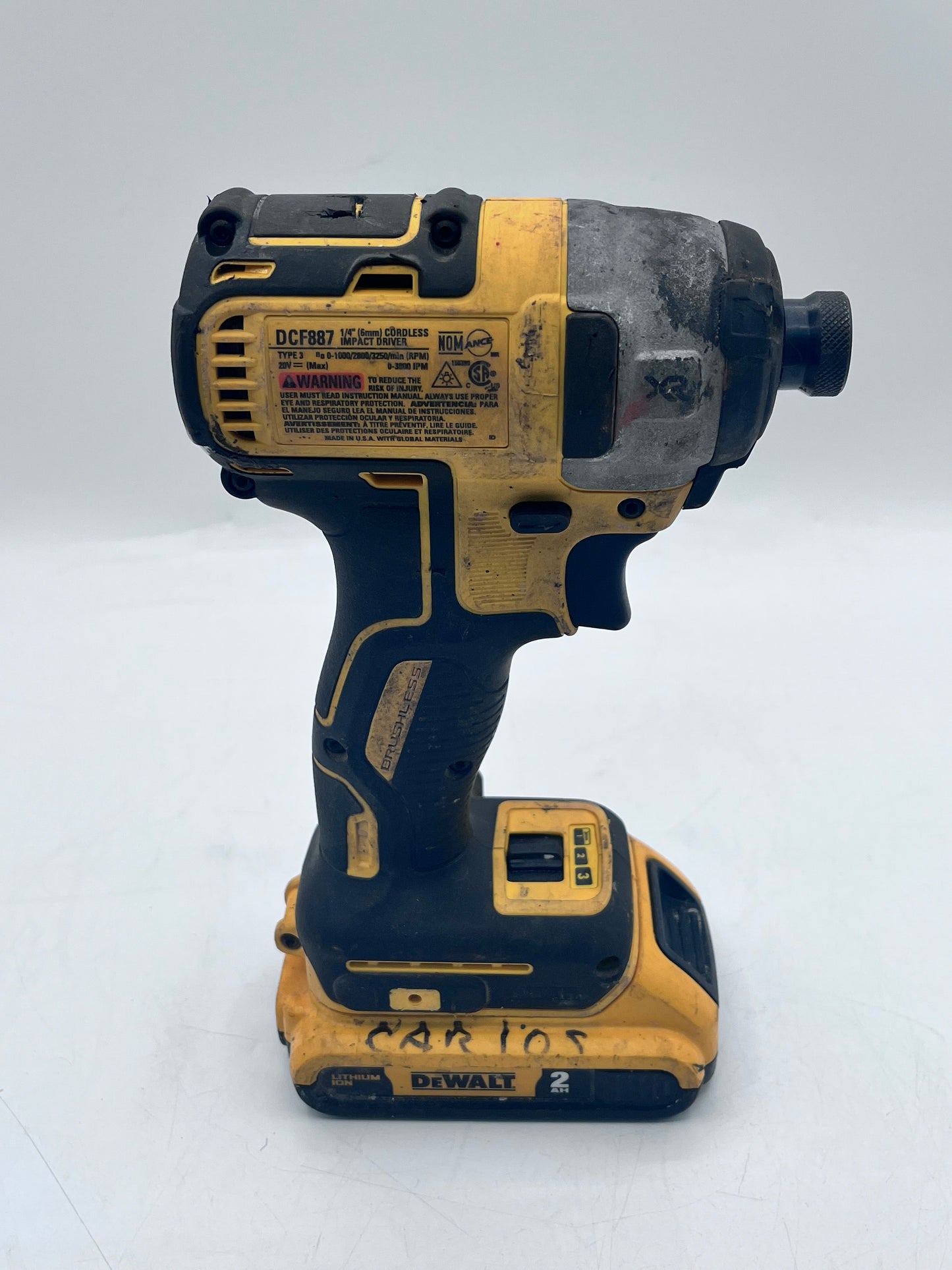 DeWalt DCF887 Power Tool Multi-Colored with 1 Battery and Bluetooth