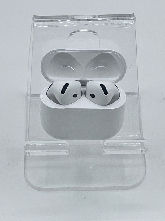 Apple Airpods 4th generation A3058 case, A3050 right bud, and A3053 left bud - White