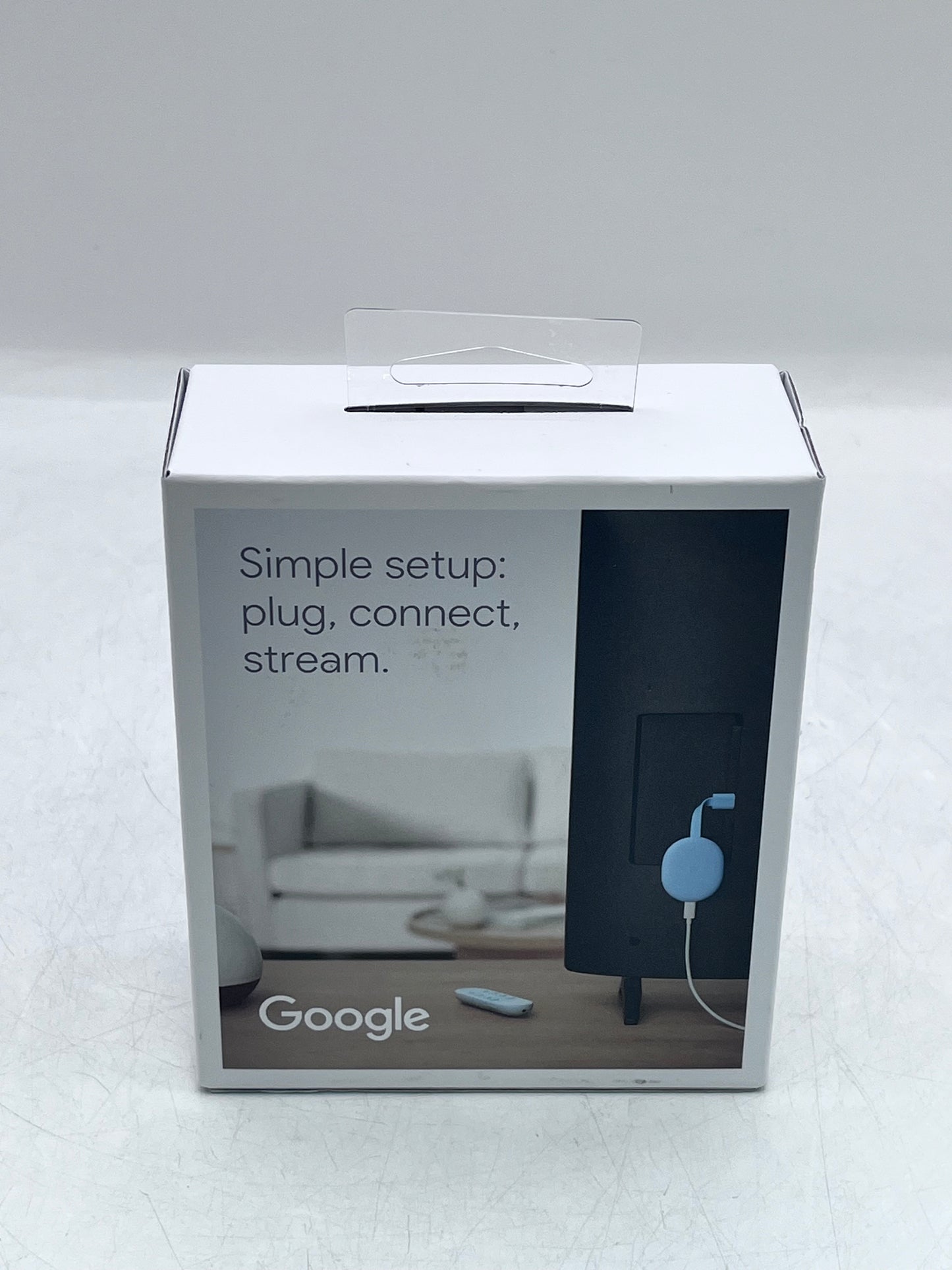 Google Chromecast with Google TV - Blue - New Open Box