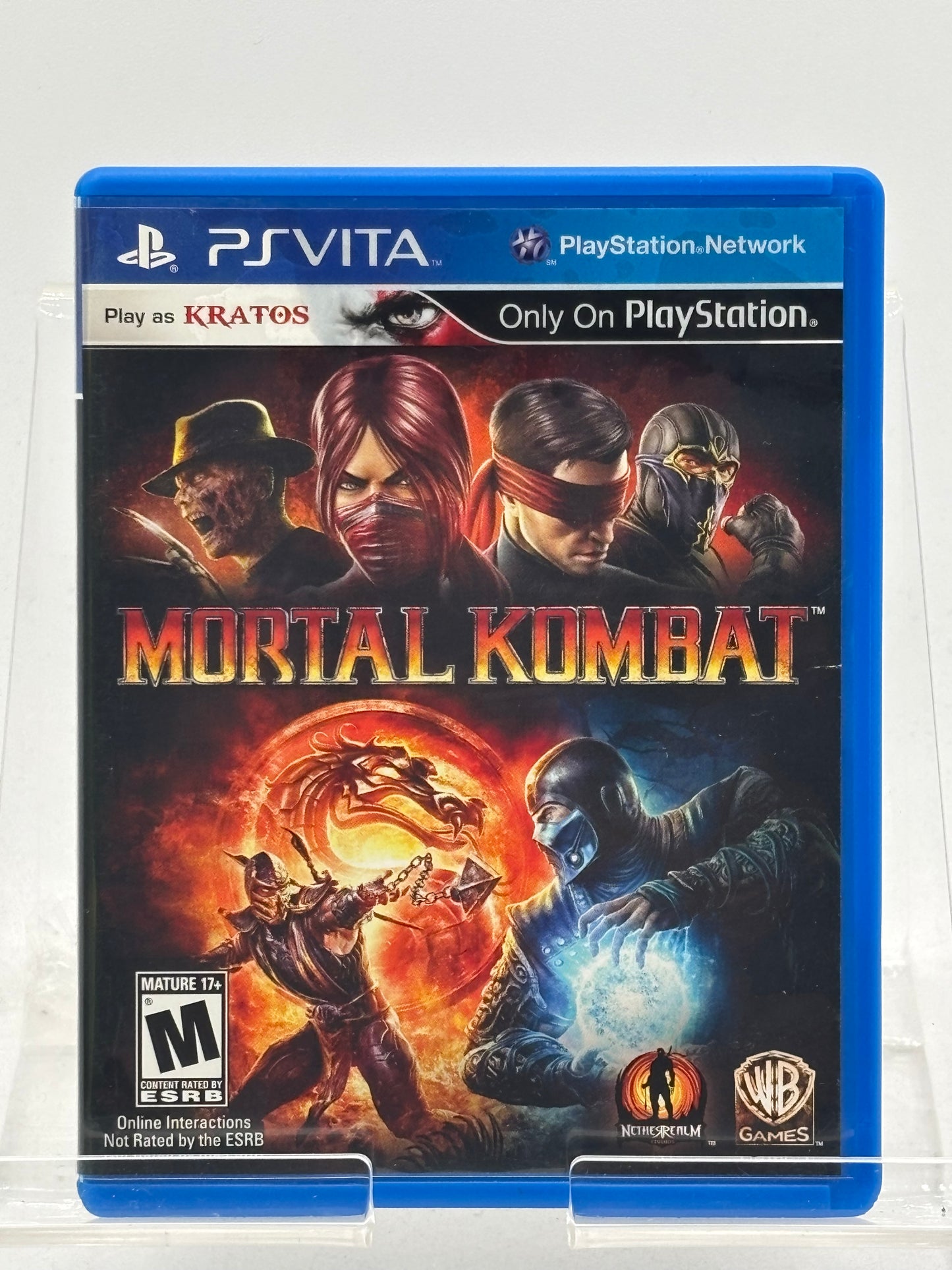 Mortal Kombat PlayStation Vita PSVita - Used With Box