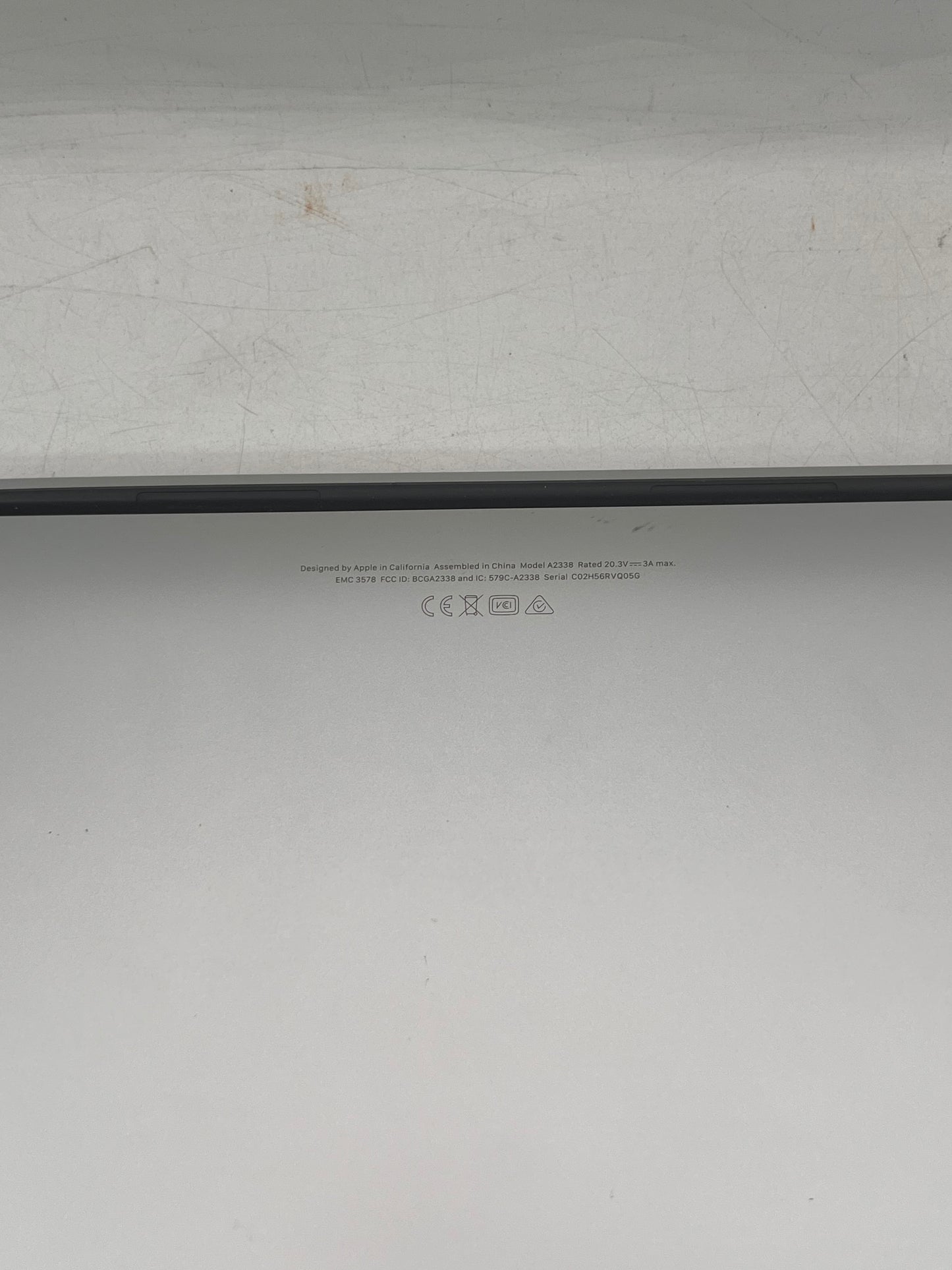 2020 Apple MacBook Pro 13" A2338 M1 8GB 256GB Laptop SCREEN FRAME CRACKED!