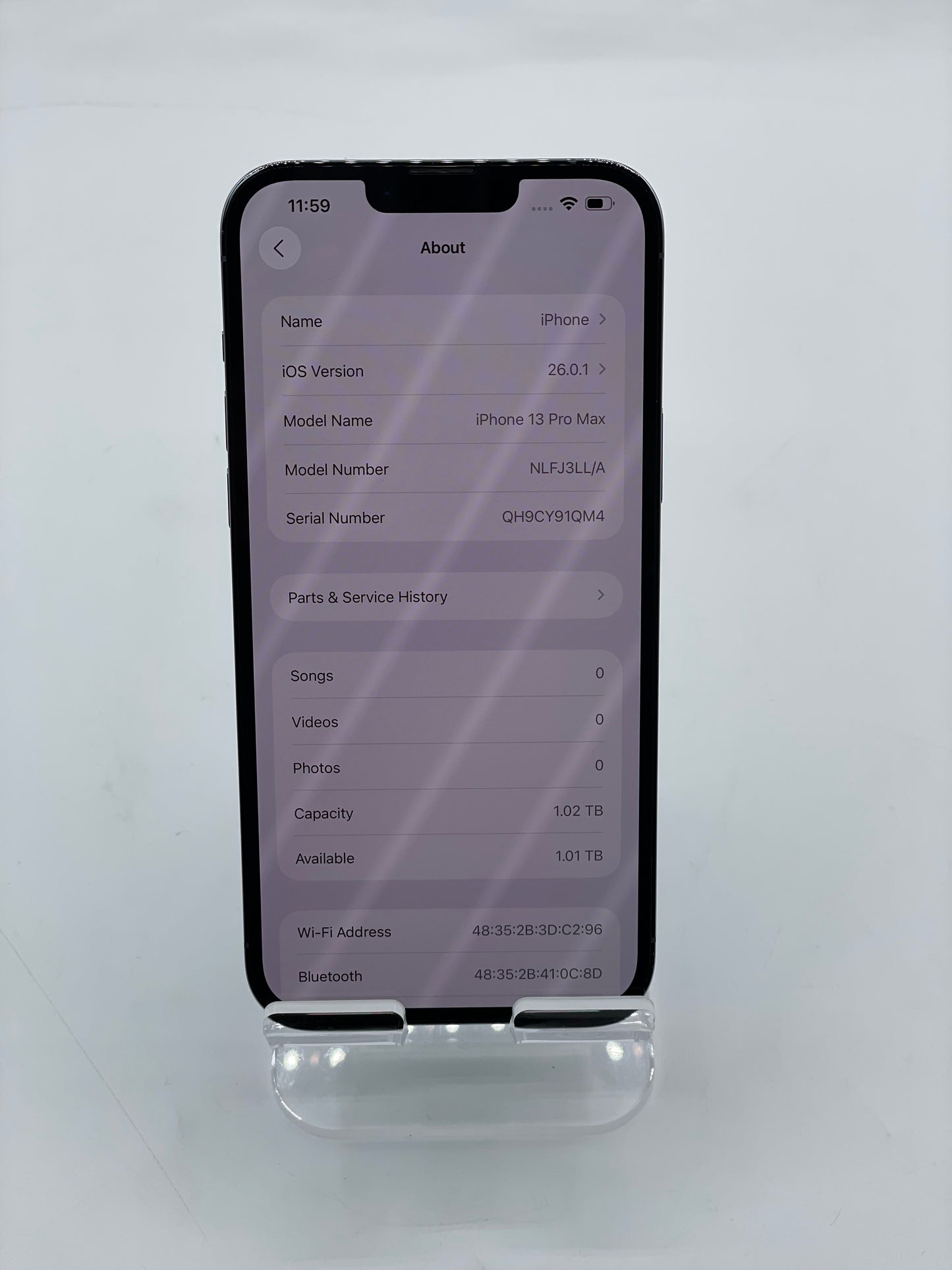 Unlocked Apple iPhone 13 Pro Max 6.7" A2484 NLFJ3LL/A 1TB Blue READ