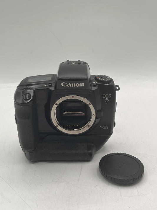 Canon EOS 5 QD SLR 35mm Film Camera Body Free Shipping