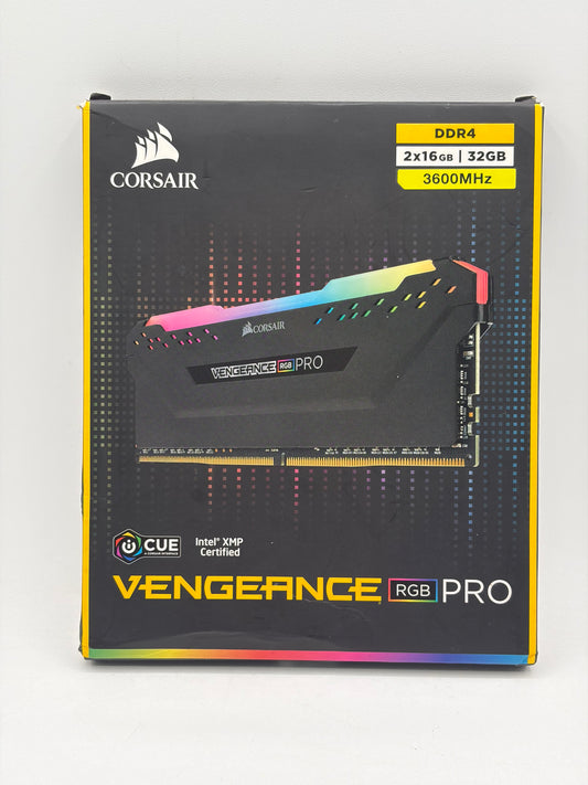 Corsair Vengeance RGB Pro 32GB (2x16GB) DDR4 3600MHz Memory Kit Free Shipping
