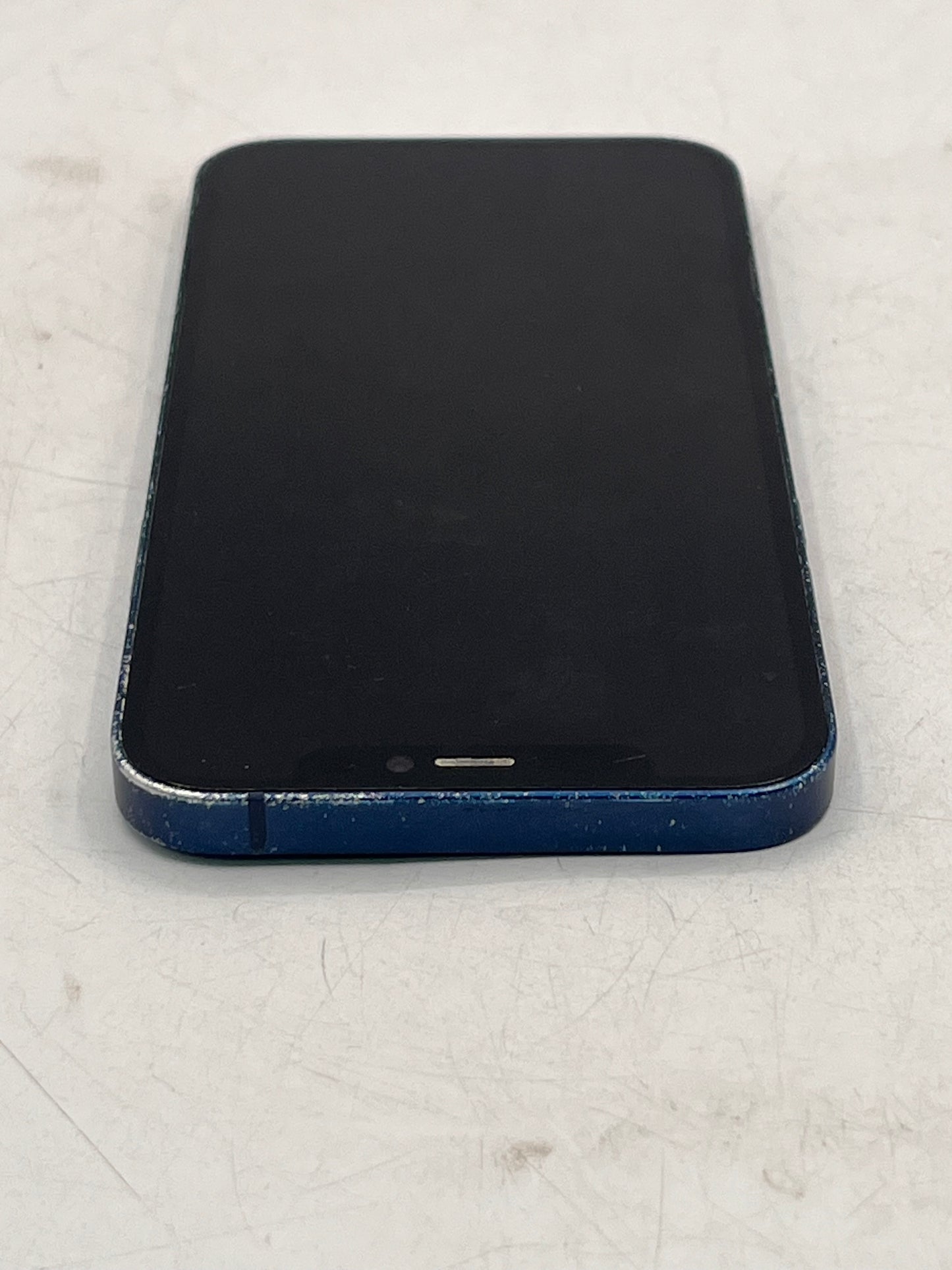 Unlocked Apple iPhone 12 NGFJ3LL/A A2172 256GB Blue BROKEN