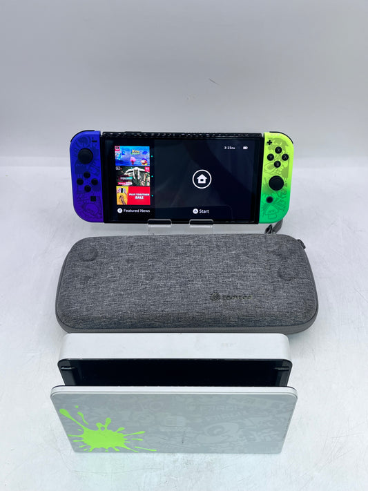 Nintendo Switch OLED Model (HEG-001) 2021 Splatoon 3 Edition 64GB