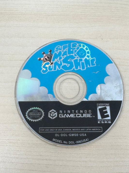 Super Mario Sunshine (Nintendo GameCube, 2002) Disc Only Tested Free Shipping