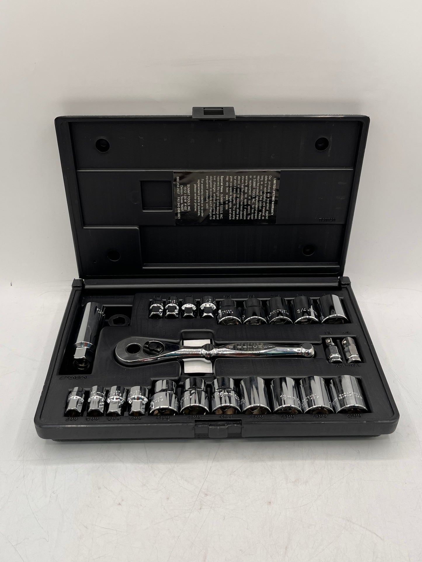 O.RATCHET 26 PC. SET NO.34769 HEXX DRIVE SET Silver