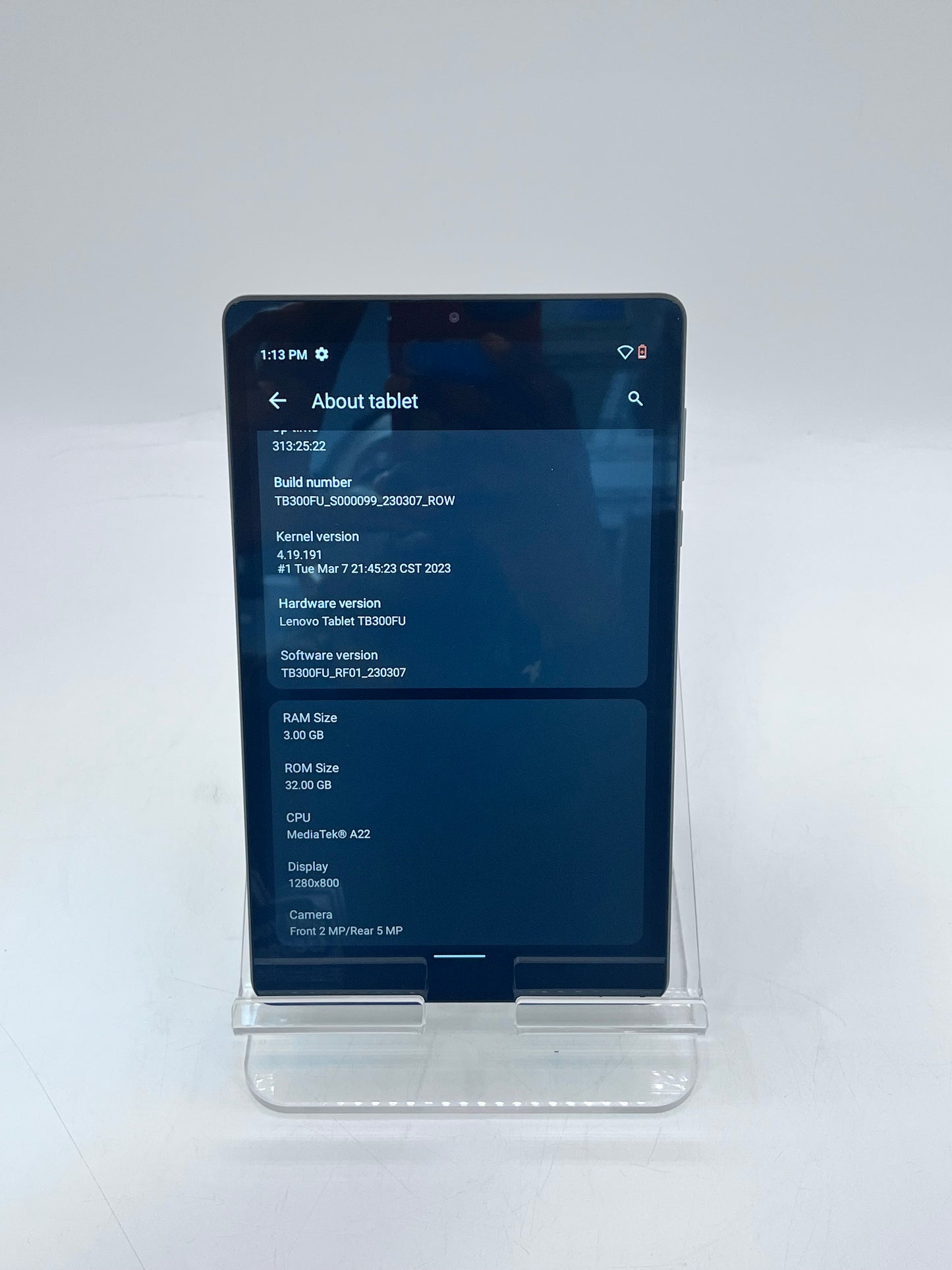 Lenovo Tab M8 TB310FU Tablet 32GB - Black