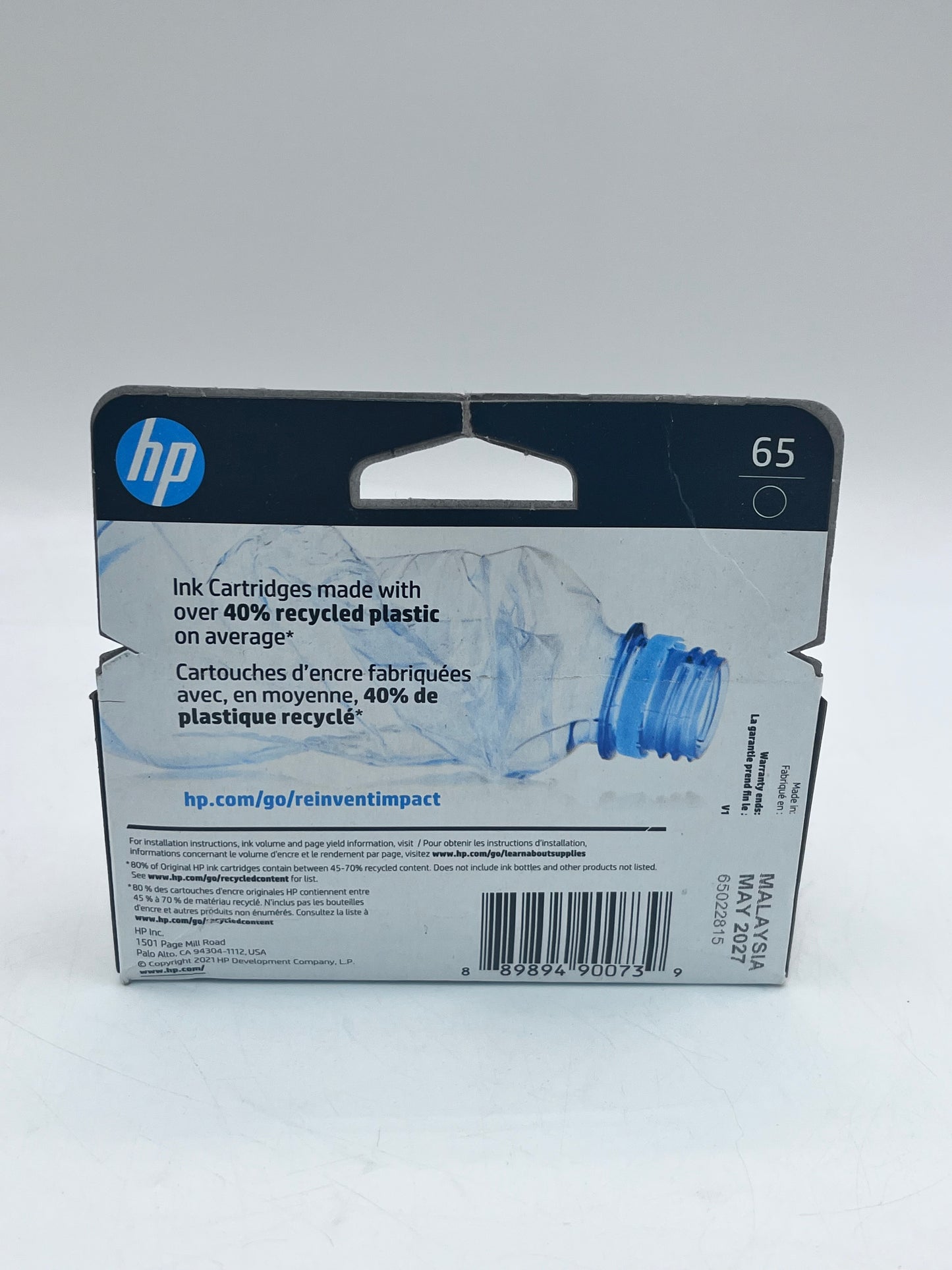 HP 65 Ink Cartridge - Black