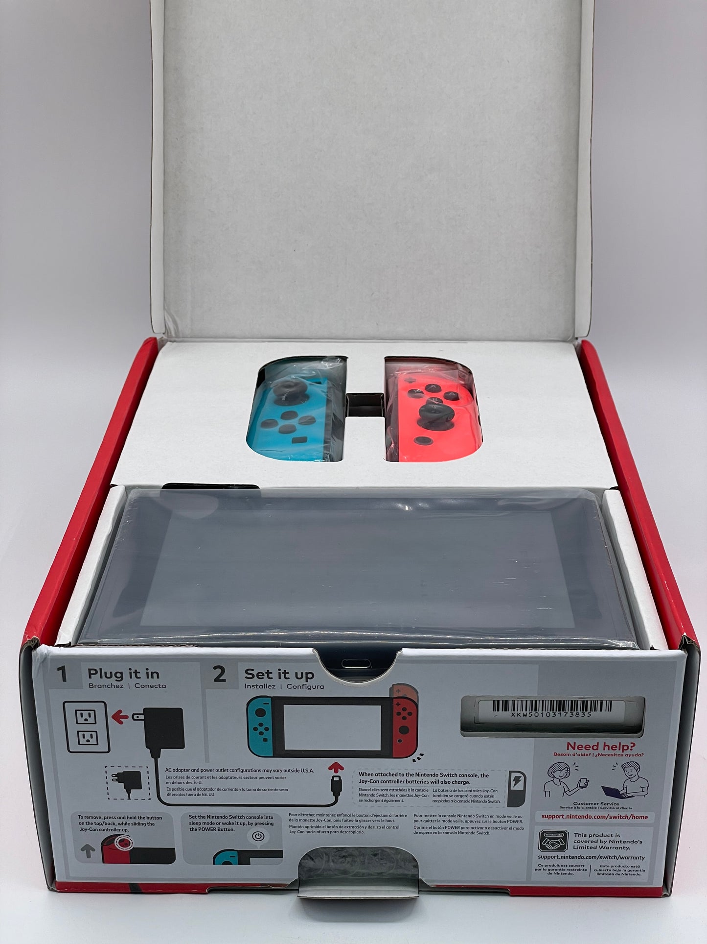 Nintendo Switch HAC-001 Handheld Video Game Console Black