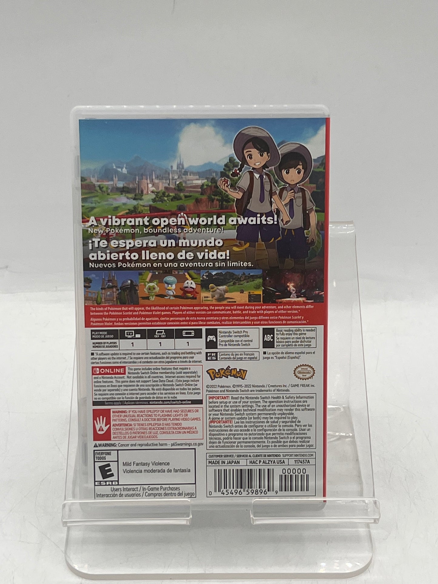 Pokemon Violet for  Nintendo Switch - Free Shipping!