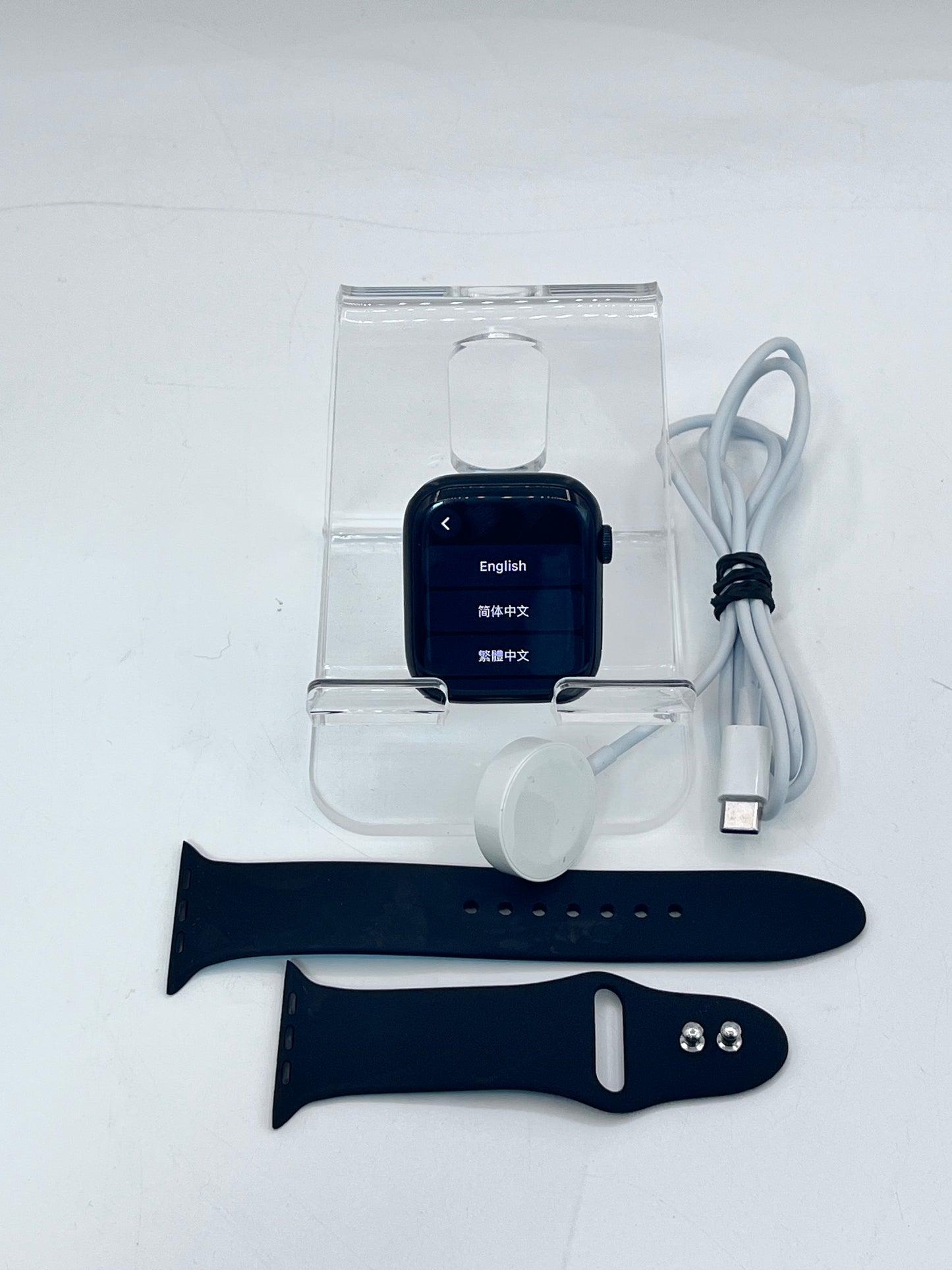 Unlocked Apple Watch Series 9 45mm A2984 MRMD3LL/A 64GB Wi-Fi+LTE