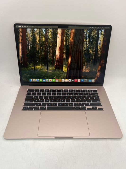 2023 Apple MacBook Air 15" M2 8GB RAM 256GB A2491 - Gold 5 CYCLE COUNT