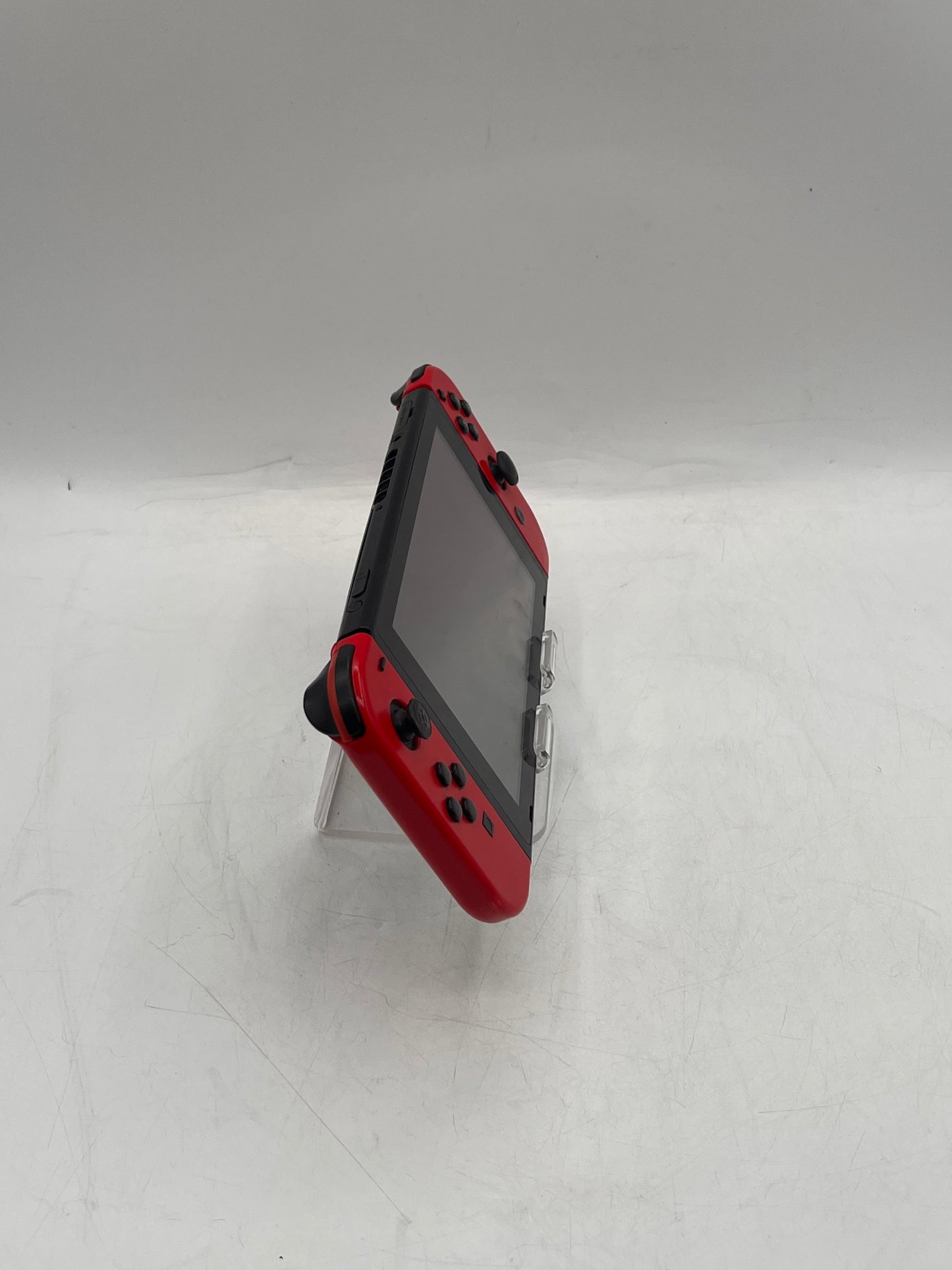 Nintendo Switch HAC-001-01 2019 32GB Video Game Console Black with Red Joy-Cons Parts