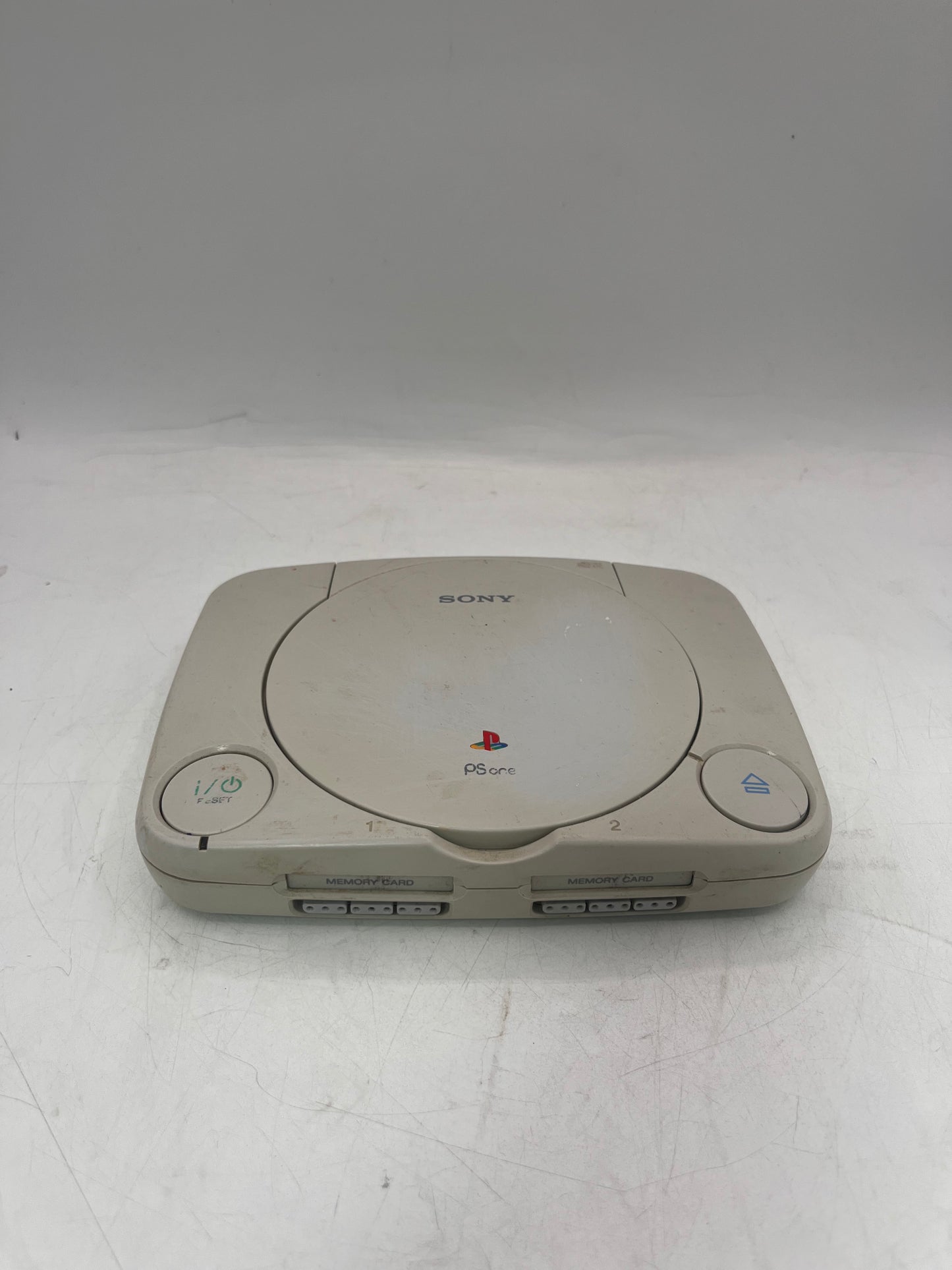 Sony PlayStation One SCPH-101 Silver Video Game System Broken