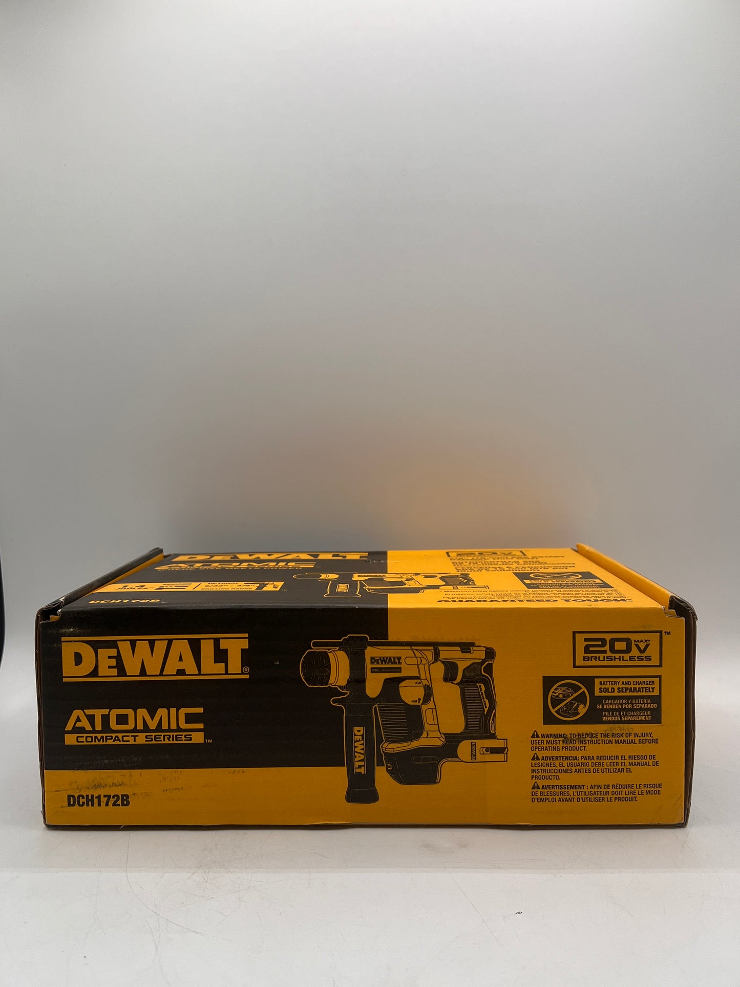 DeWALT DCH172B 20V MAX ATOMIC 5/8" Brushless SDS Plus Rotary Hammer - Bare Tool