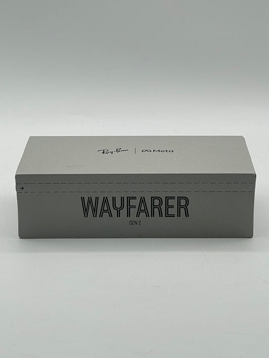 Ray-Ban Meta Wayfarer Gen 2 Matte Black Smart Glasses - Polar Gradient Graphite