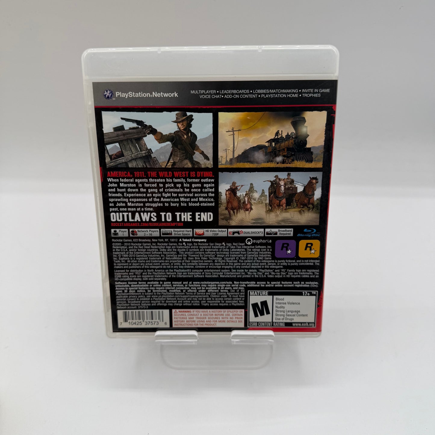 Red Dead Redemption - Playstation 3 Video Game - Free Shipping!