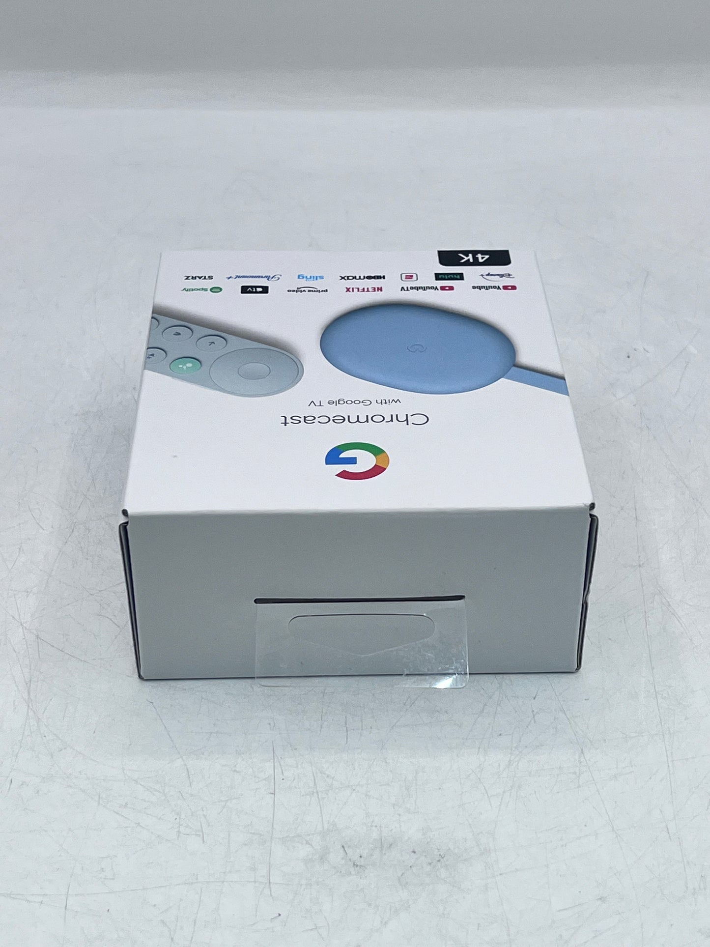 Google Chromecast with Google TV - Blue - New Open Box