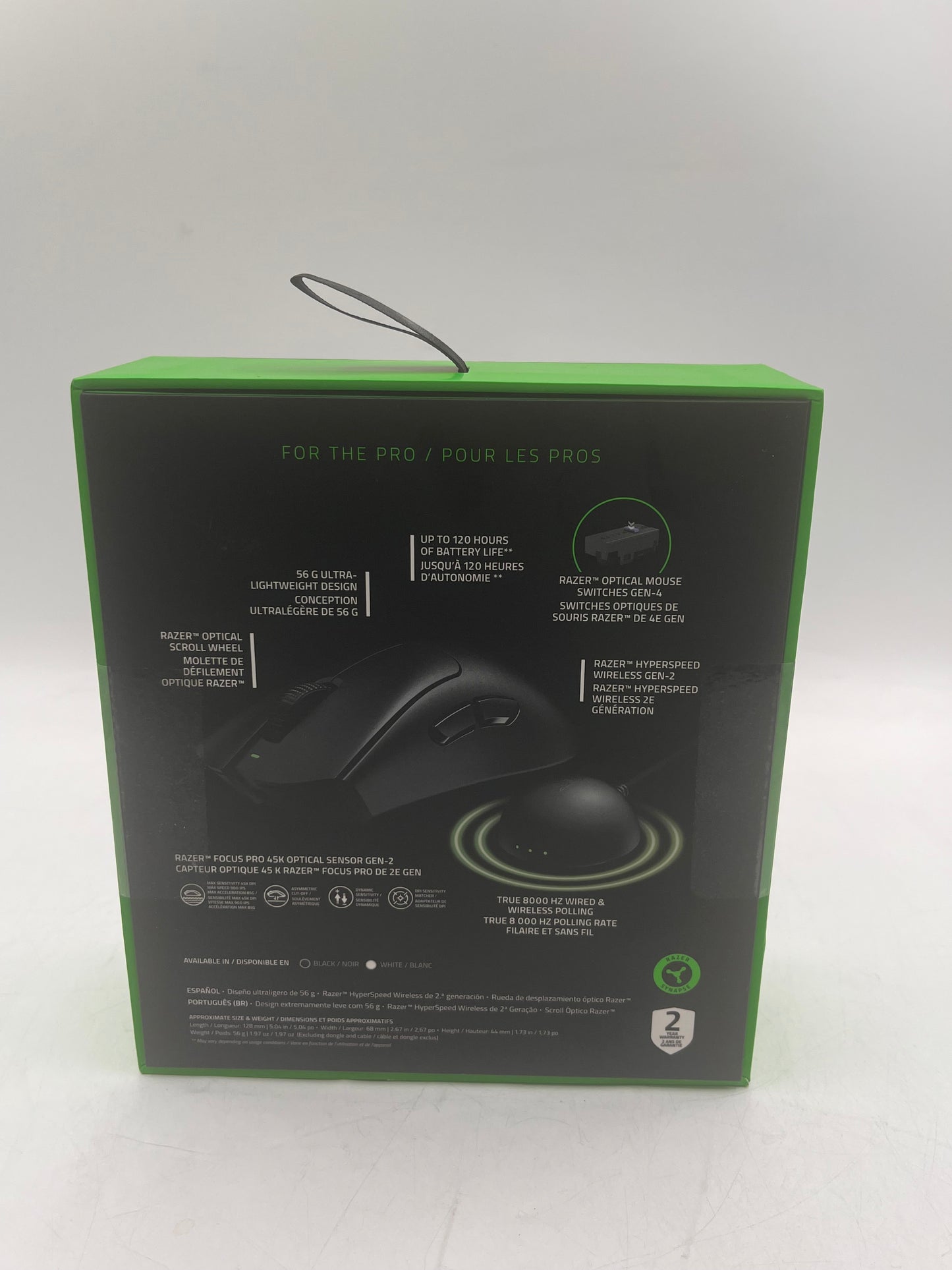 Razer DeathAdder V4 Pro Wireless Esports Gaming Mouse - Black