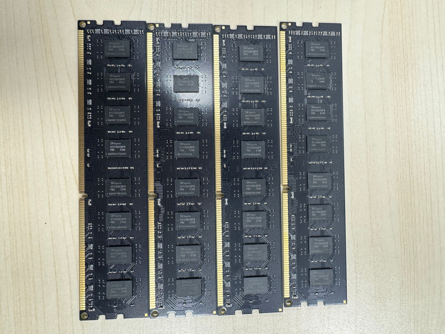 Txrui 32GB (4x8GB) RAM DDR3 1600MHz DIMM-PC3-12800 Tested