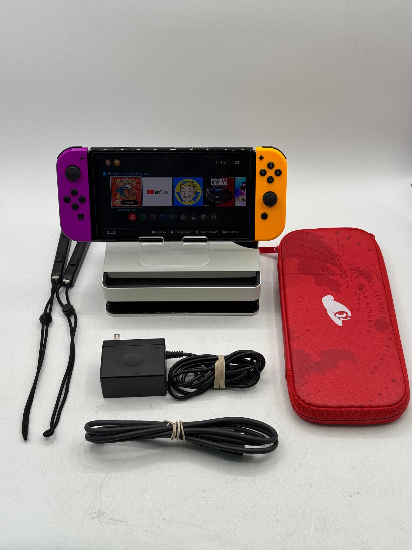 Nintendo Switch OLED Model HEG-001 64GB Console w/ Accessories Free Shipping