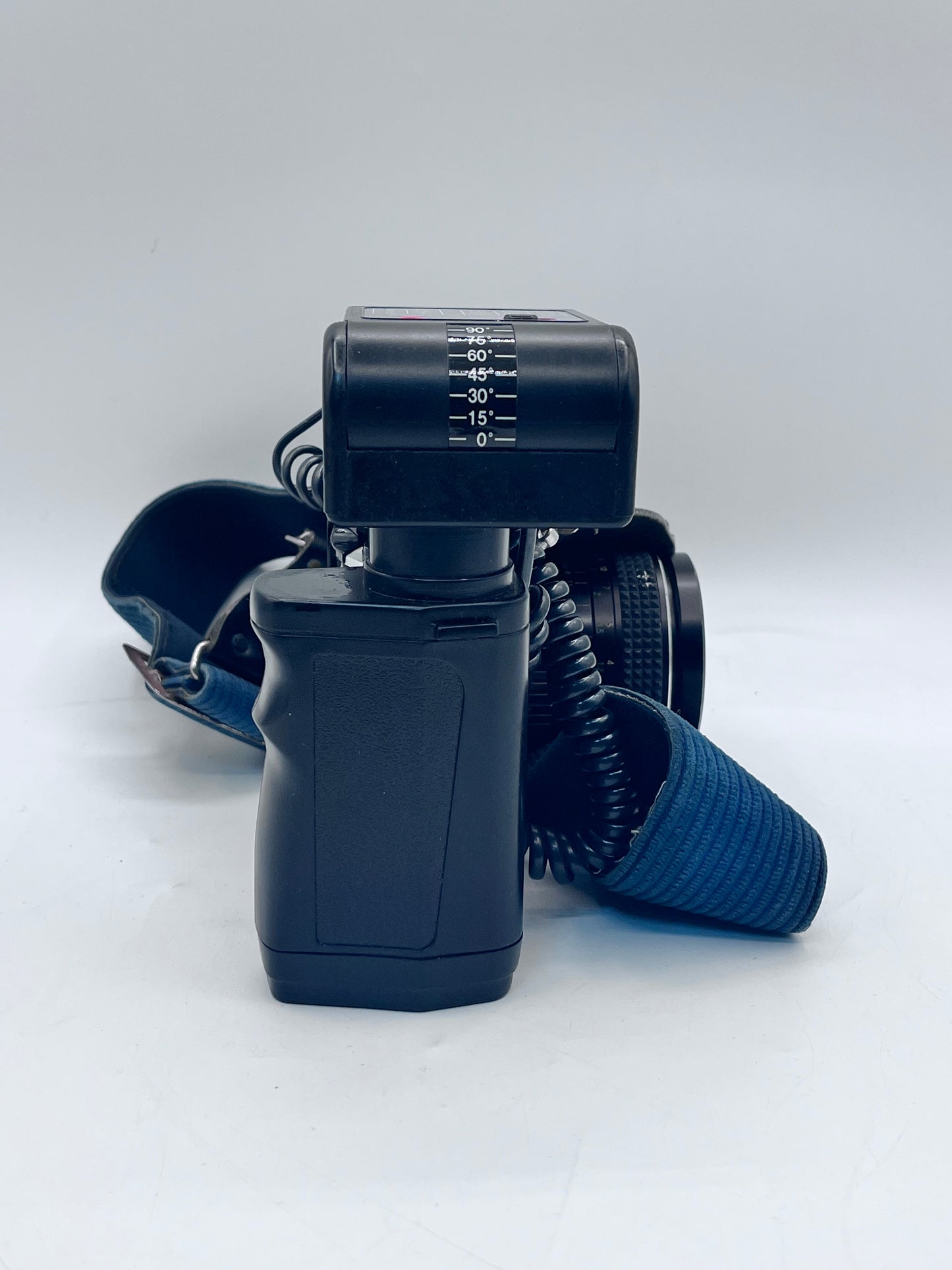 Asahi Pentax K1000 35mm Film Camera with Hanimex Lens and Flash Bundle