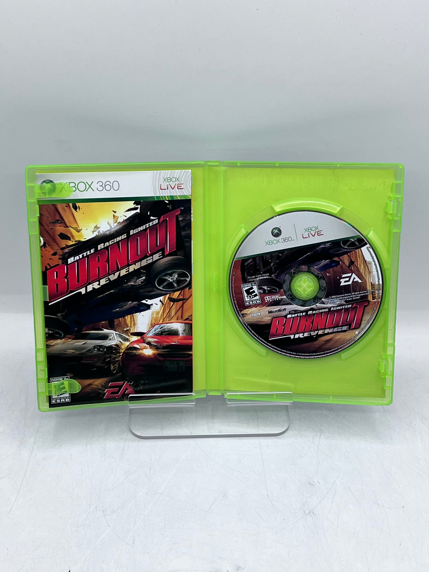 Burnout: Revenge (Microsoft Xbox 360, 2006) CIB Complete with Manual Tested
